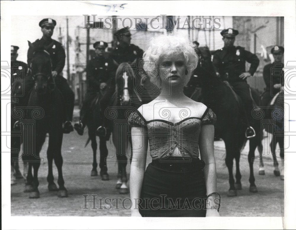 1990 Press Photo Jennifer Jason Leigh Film Actress - Historic Images