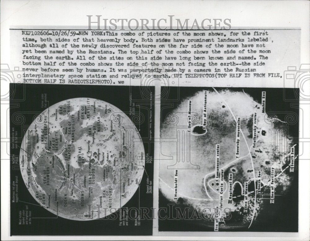 1959 Moon Show Picture Combo-Historic Images