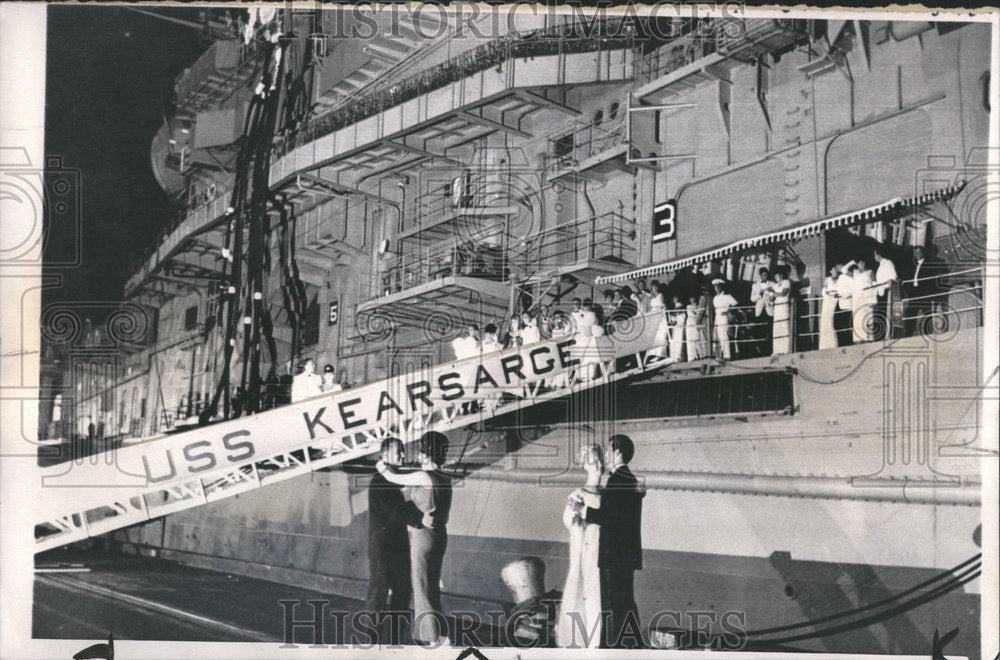 1966, Navy ship dance chairman mother captai - RRV49871 - Historic Images