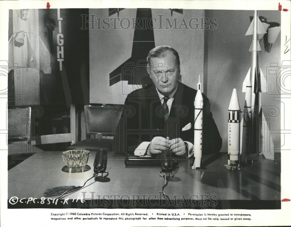 1960 Press Photo Curt Jurgens Television People Charles - RRV49917 - Historic Images