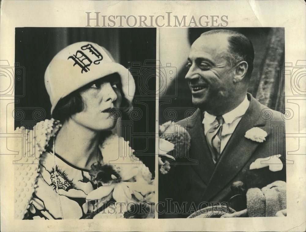 1926 Press Photo Peggy Hopkins Joyce Stanford Comstock - RRV50323 - Historic Images
