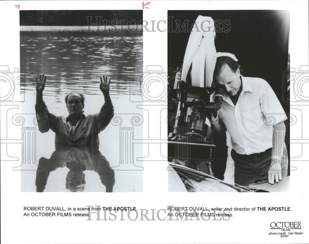 1997 Press Photo Actor Robert Duvall In &quot;The Apostle&quot; - RRV50477 - Historic Images