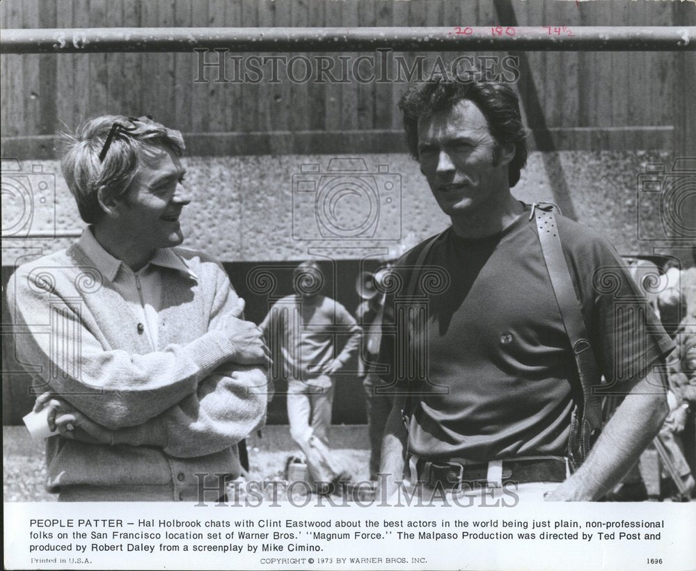 1974 Hal Holbrook Clint Eastwood Actor Set-Historic Images