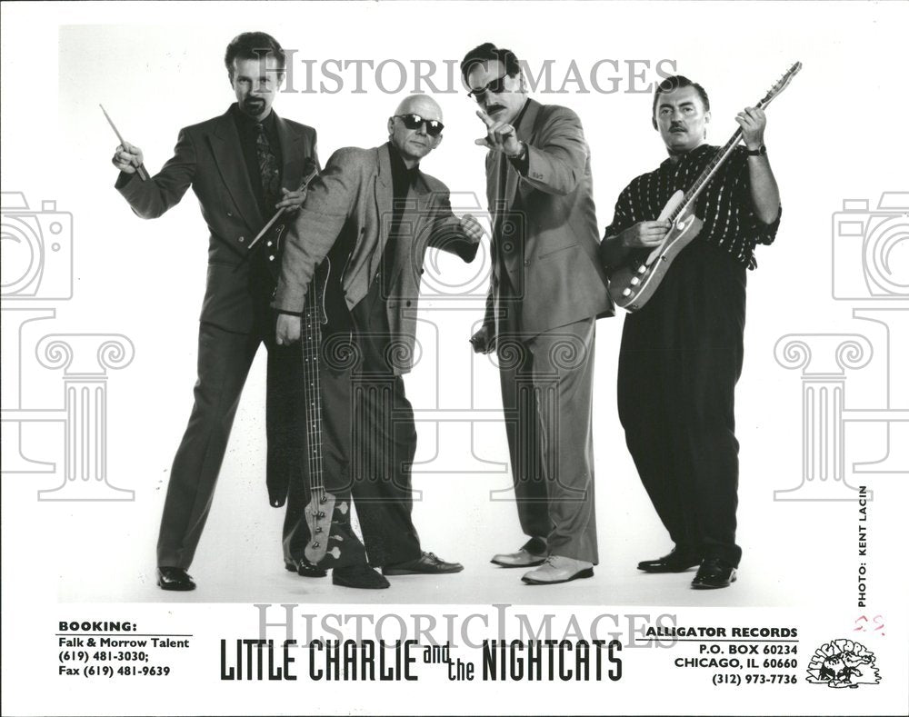 1993 Little Charlie Nightcats Blue Jazz - Historic Images