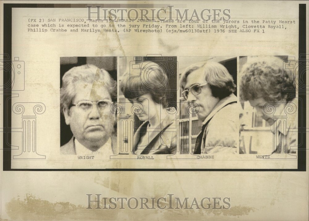 1976 Patricia Campbell Hearst Trial - Historic Images