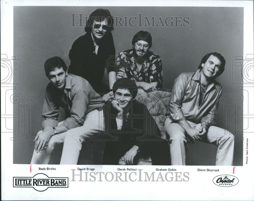 1980 Press Photo Little River Band Rock Australian - RRV50941 - Historic Images