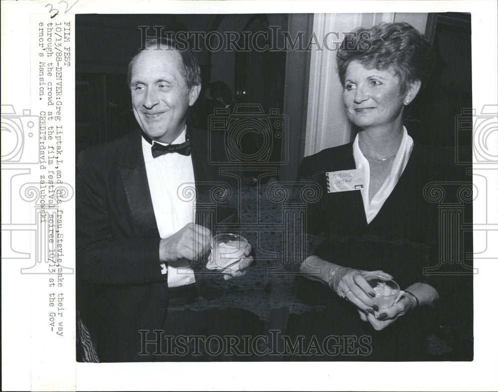 1988 Press Photo Greg Liptak Stevie Liptak Film Fest - RRV50985 - Historic Images