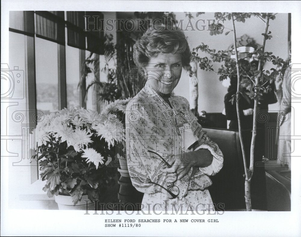 1980 Press Photo Eileen Ford Model Agency Cover Girl - RRV51029 - Historic Images