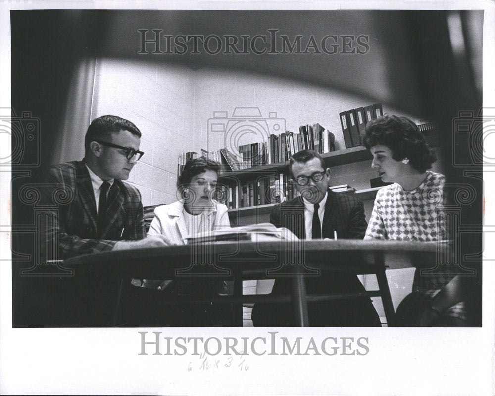 1965 Press Photo The Teaching Team - Historic Images