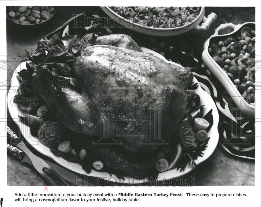 1997 Middle Eastern Turkey Feast - Historic Images