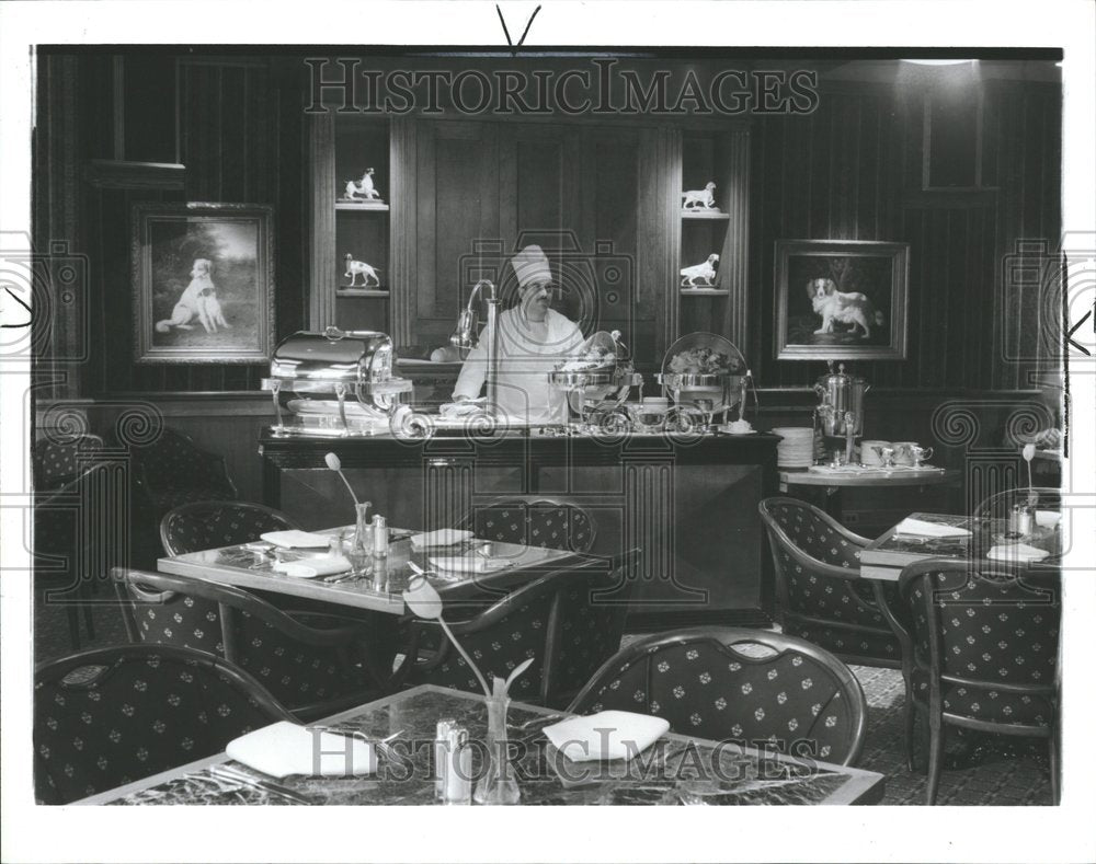 1988 Press Photo Rugby Grill, Birm. Townsend Hotel - Historic Images