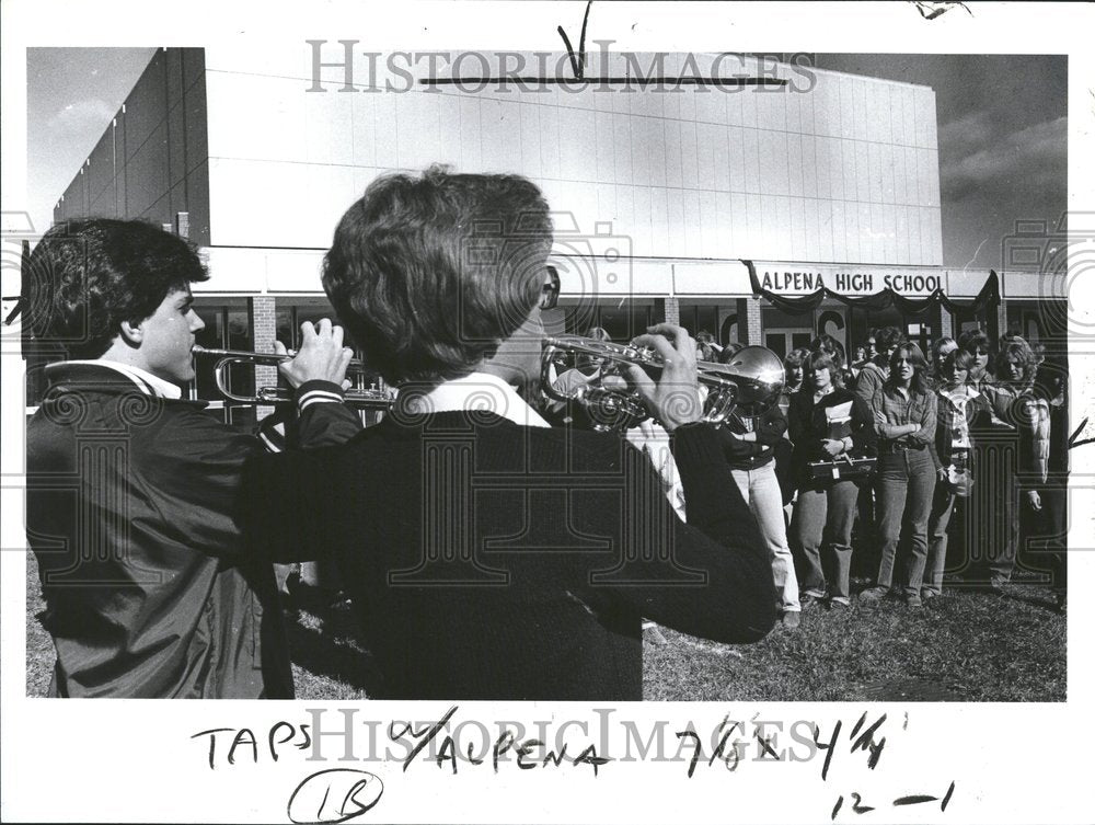 1981 Alpena High School Michigan Cities - Historic Images