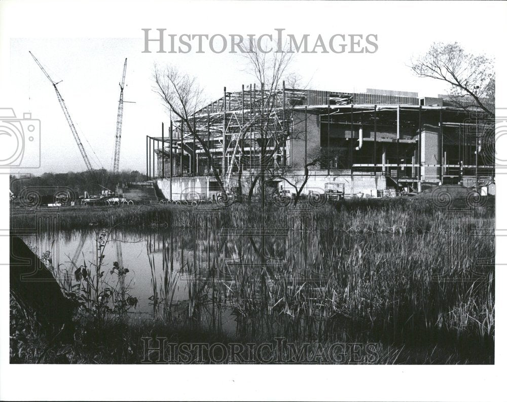 1987 Michigan Auburn Hills Arena Stadium - Historic Images