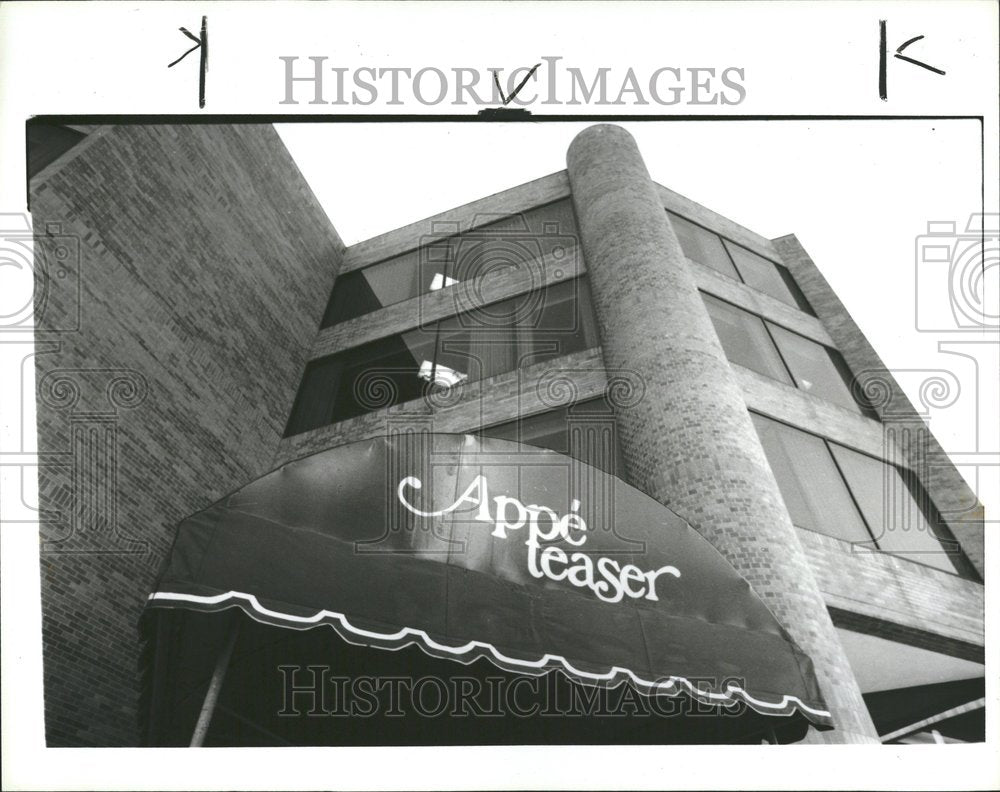 1986 Appe&#39; teaser Restaurant Birmingham MI - Historic Images