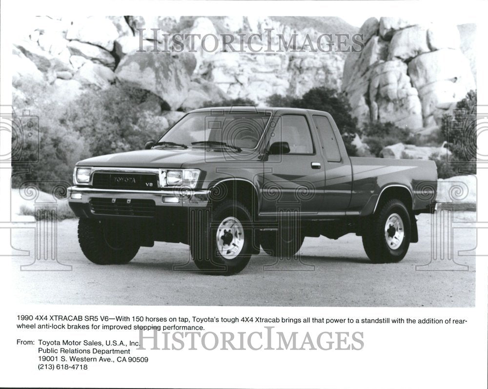 1990 Toyota Xtracab SR5 V6 Truck Promo - Historic Images