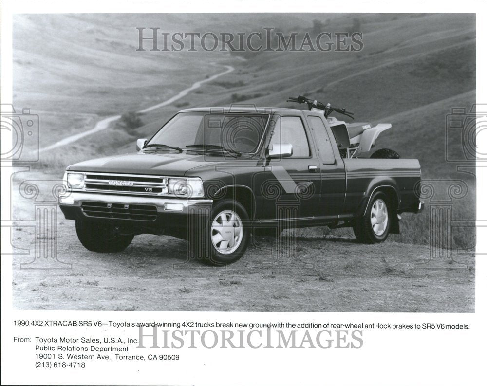 1990 SR5 V6 Toyota Automobiles Truck - Historic Images