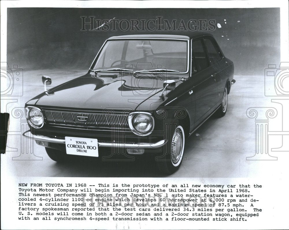 1967, Toyota Motor Co. Economy Prototype - RRV51329 - Historic Images