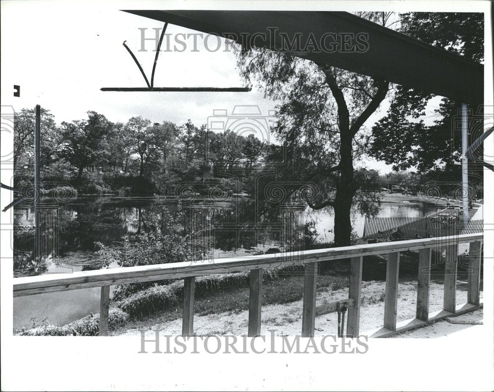 1981 Millpond In Brighton,Michigan - Historic Images