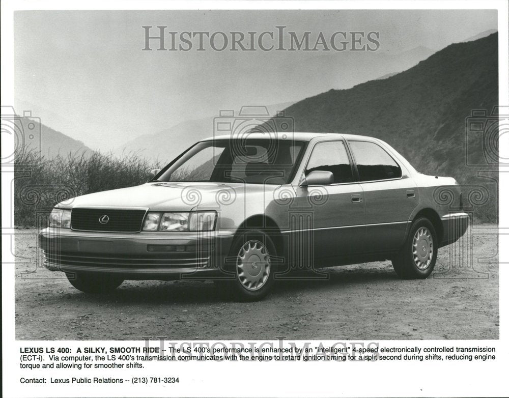 1992 Lexus LS 400 Smooth Ride shifts engine - Historic Images