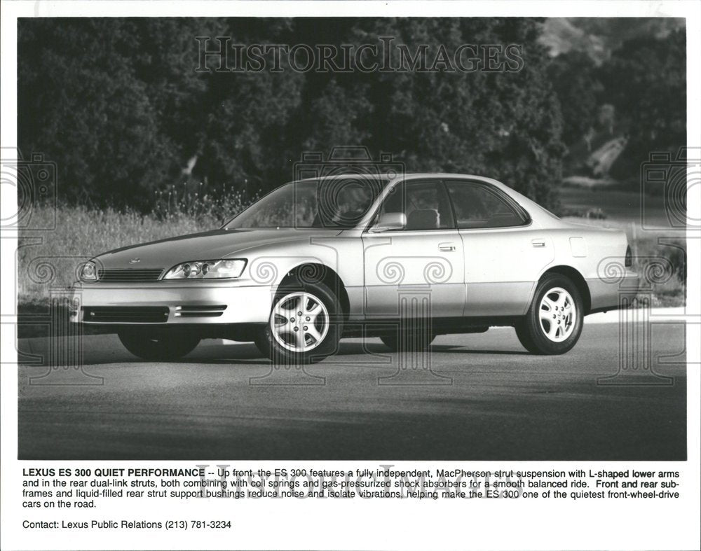 1991 Lexus ES 300 Promotional Shot - Historic Images