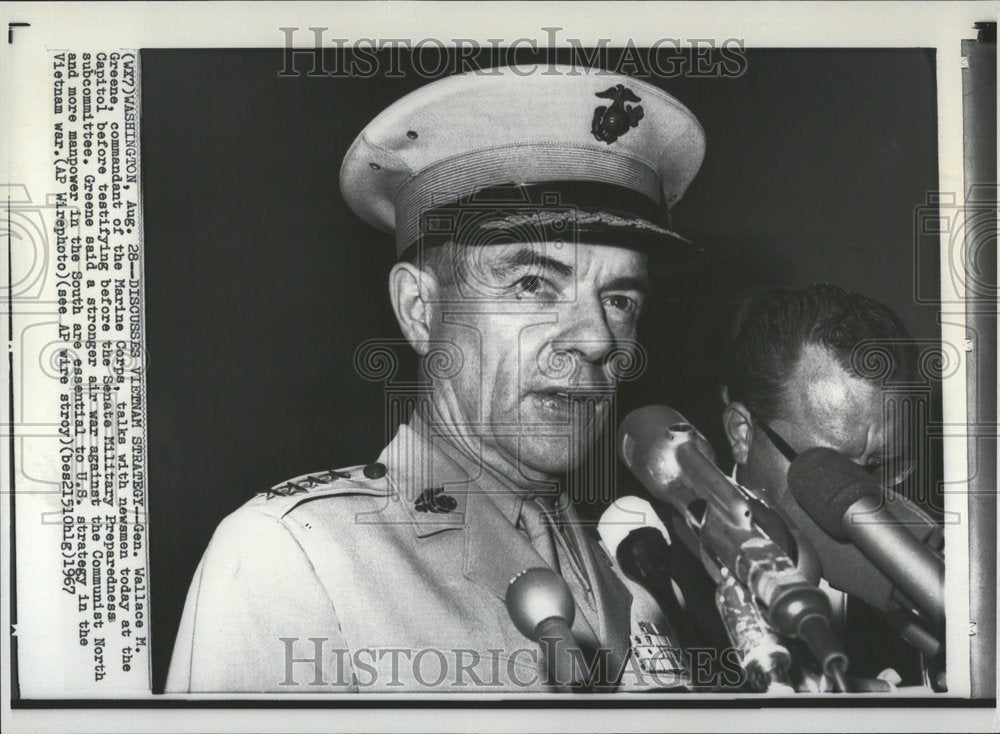 1967 Vietnam Marine corp Wallace Greene-Historic Images