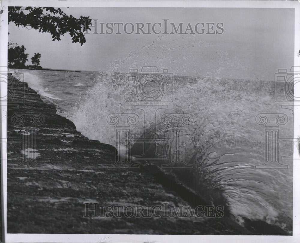 1954 Press Photo Lake Shore Herby Jr Ple Farms Clair - RRV51833 - Historic Images