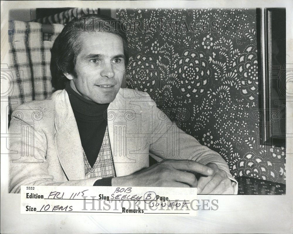 1976 Press Photo Jazz Pianist Bob Seeley - RRV52017 - Historic Images