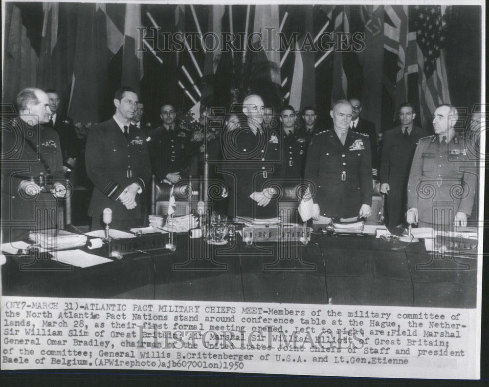 1959 Photo Joint Chiefs Of Staff Chairman Omar Bradley - RRV52167 - Historic Images