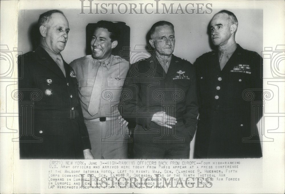 1945 Gen Omar N Bradley Commander US Army - Historic Images