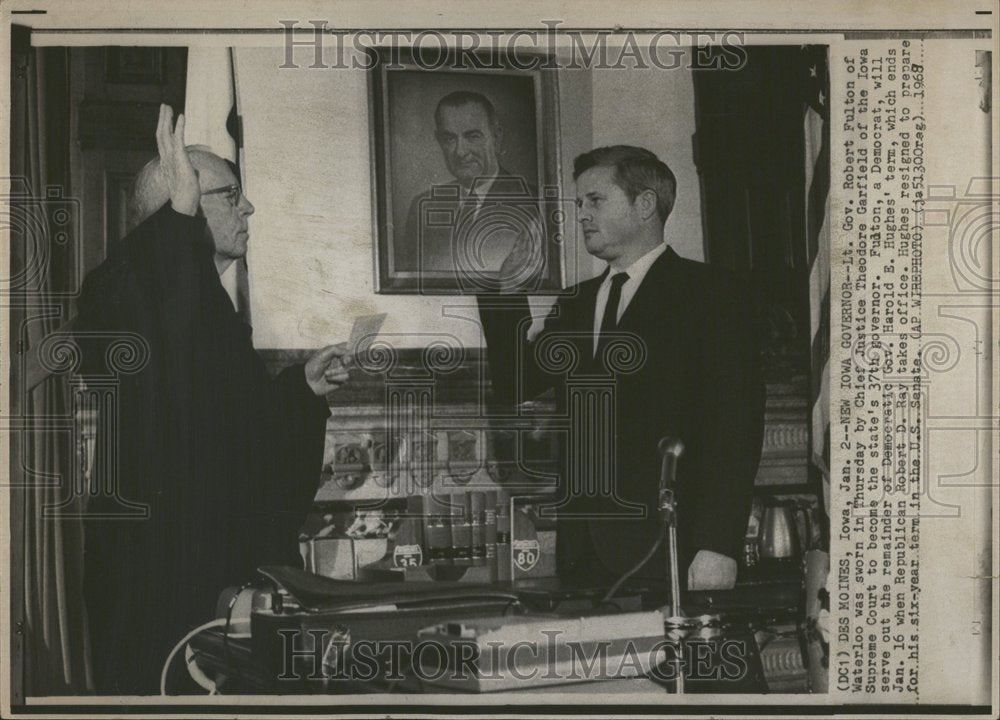 1968 Robert Fulton Supreme Court Theodore - Historic Images