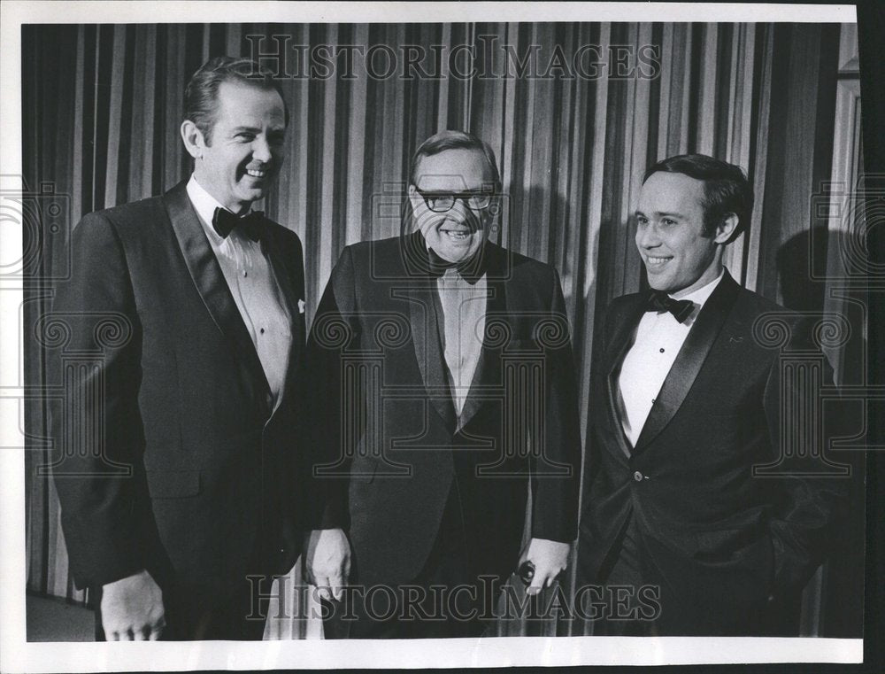 1971 Gov William Millikan Richard Ogilvie - Historic Images