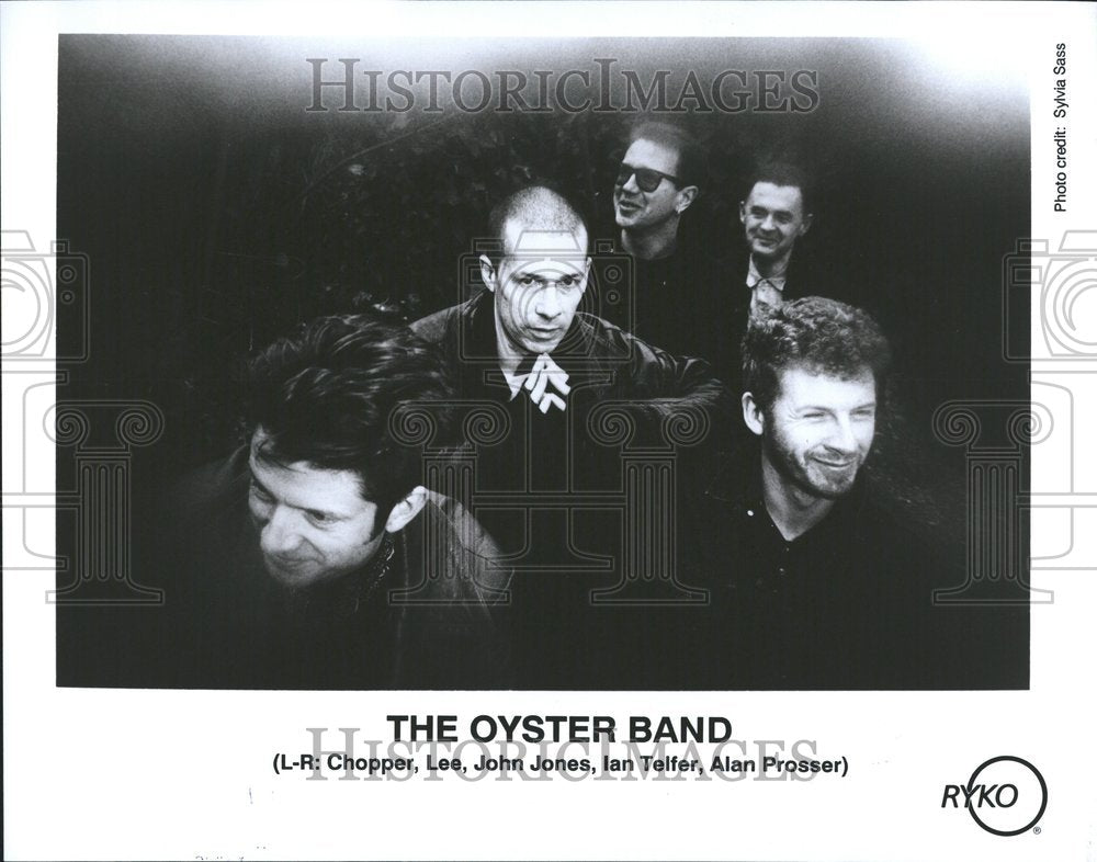 1992 Press Photo  Music Group The Oyster Band - Historic Images