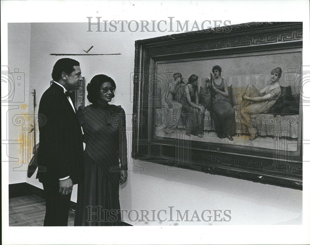 1985 Elliott Hall Shirley Attorney Painting - Historic Images