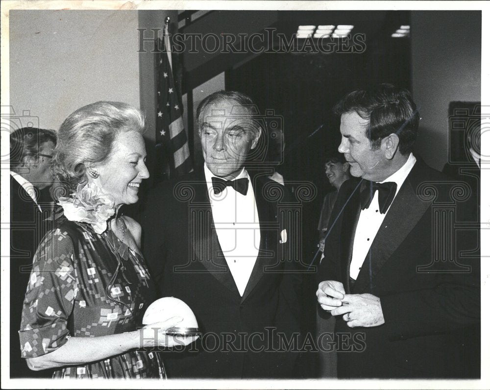 1980 Lois Mack Alexander Haig Peter Scott - Historic Images