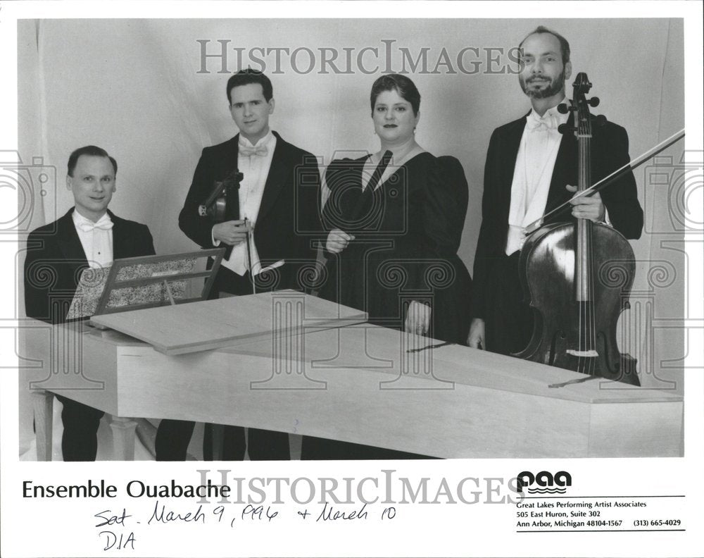 1996 Ensemble Ouabache music entertainers - Historic Images