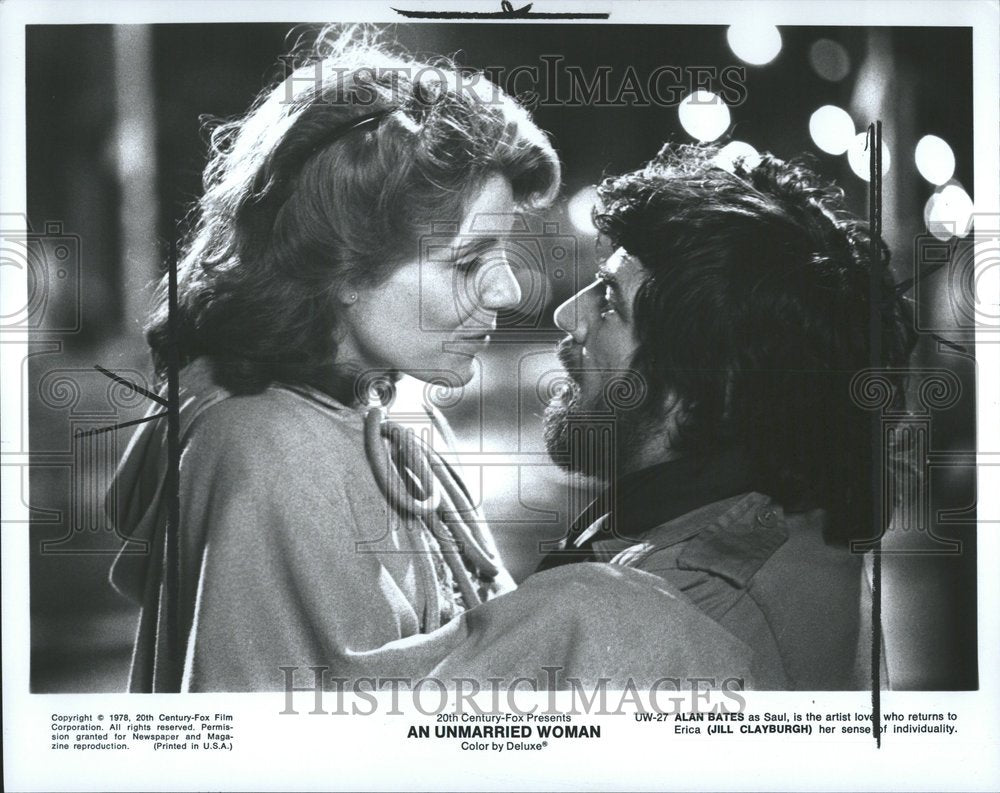 1978, Jill Clayburgh Alan Bates Actress - RRV53597 - Historic Images