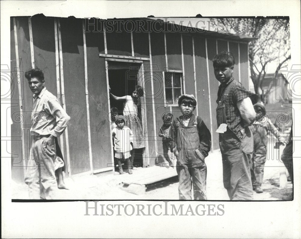 1929 Press Photo Jim Pontiac home great grandso chief - Historic Images