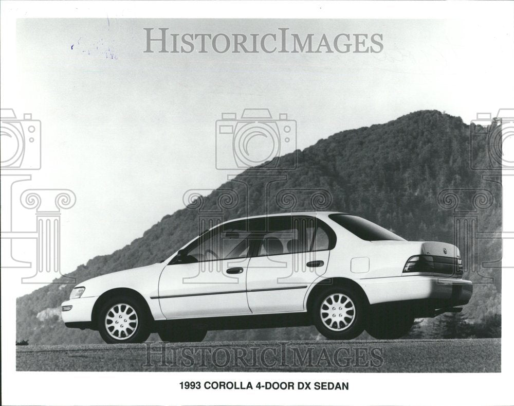 1992 Toyota Corolla Four Door DX Sedan - Historic Images