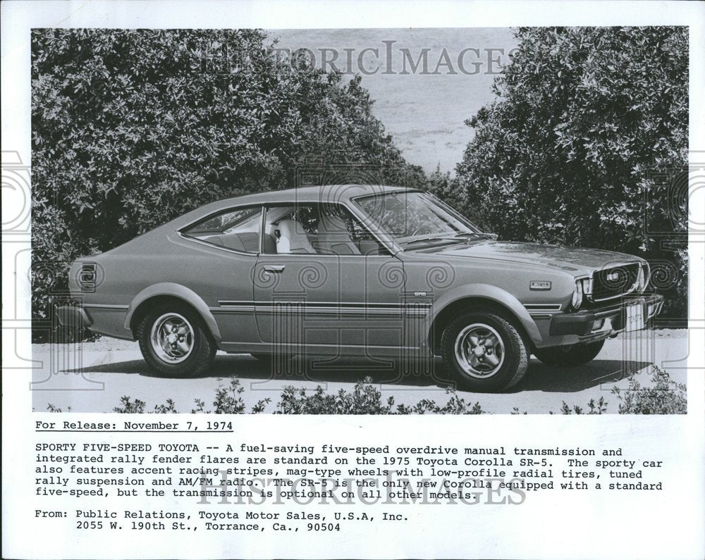 1975 Press Photo Fuel Five Speed Overdrive Manual Rally - RRV54045 - Historic Images