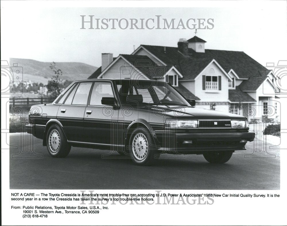 1989 Survey Quality America Cressida Power - Historic Images