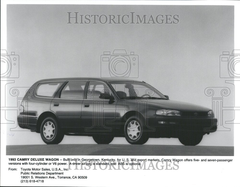 1994 1993 Camry deluxe wagon Georgetown US - Historic Images