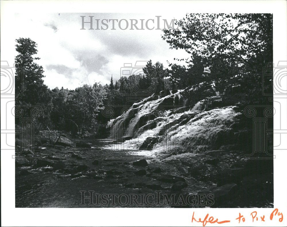 1981, Bond Falls Michigan - RRV54305 - Historic Images