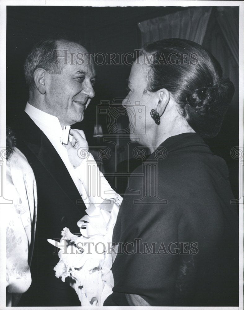 1961 Press Photo Mrs Dean Rusk Secretary State - Historic Images