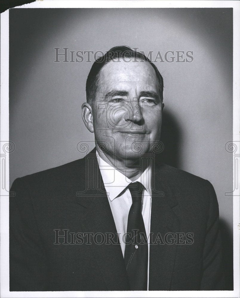 1963 Mr. Ralph McElvanny Pres Mich Gas Co - Historic Images