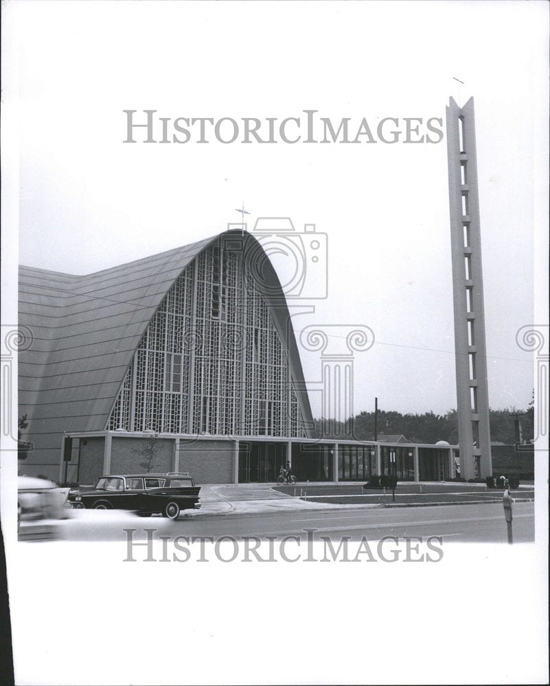 1961 St. Clements Church Mich City - Historic Images