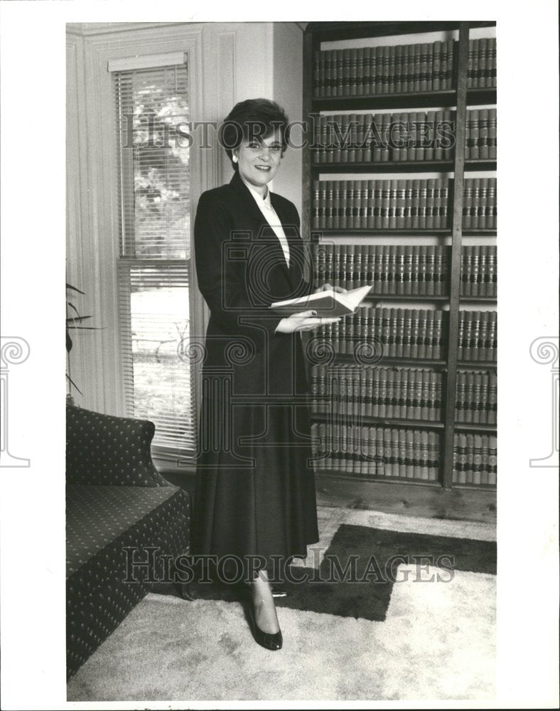 1986 Press Photo Harriet Rotter Attorney - Historic Images