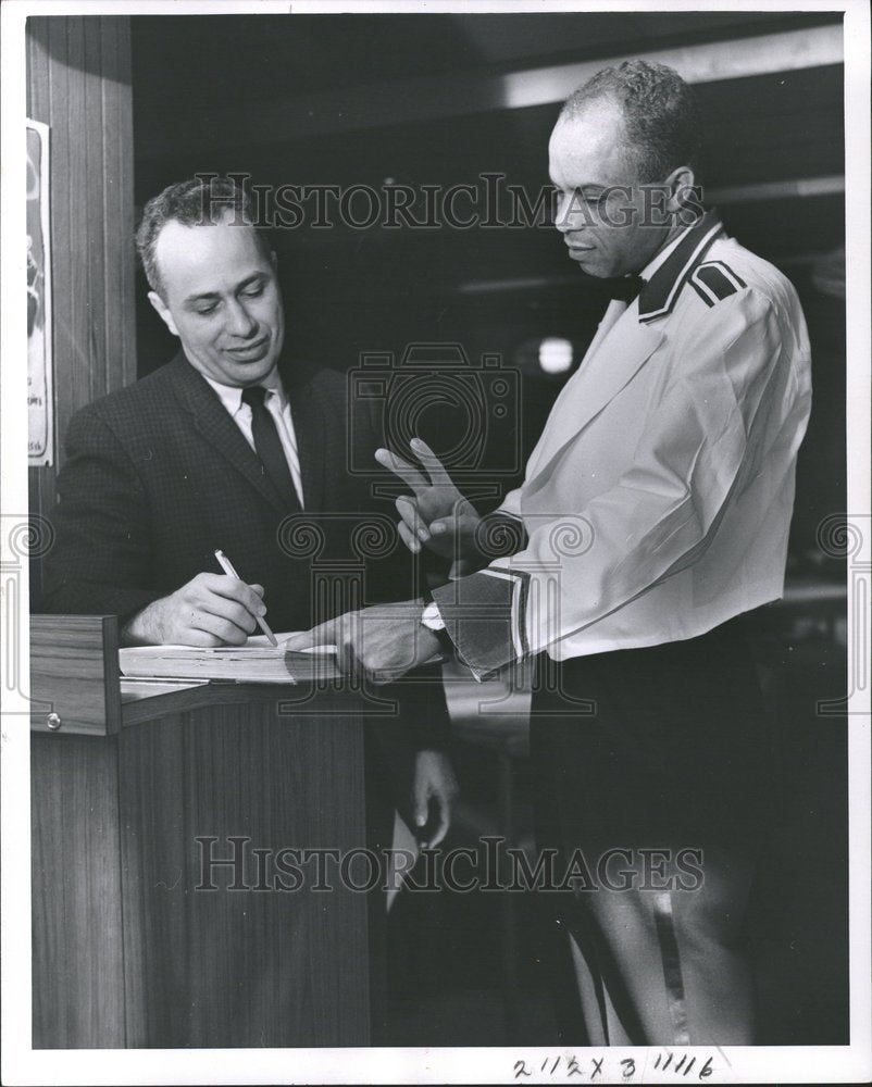 1963 Press Photo Arlen Meyerson Detorit - RRV55987 - Historic Images