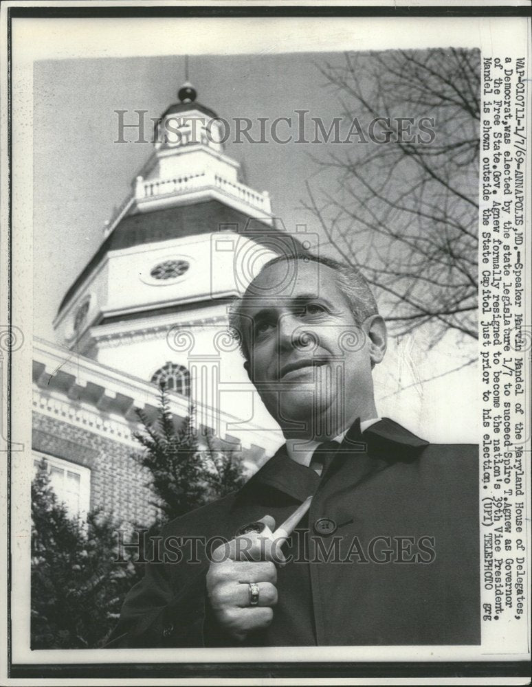 1969 Marvin Mandel Maryland House Delegates - Historic Images