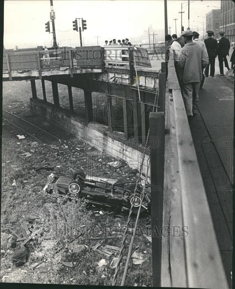 1966, Automobile Car Accident Crash - RRV56149 - Historic Images