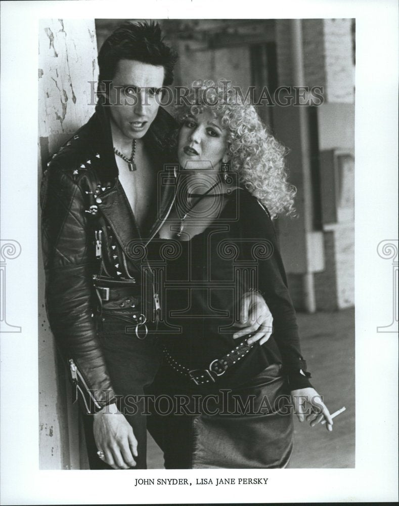 John Snyder Lisa Jane Persky Actors Vicious Play - RRV56225 - Historic Images